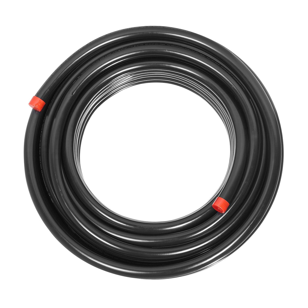 Air Compressor Line Kit, 100FT x 3/4", HDPE-Aluminum Compressed Air Piping System, Leak-Proof, Pressure-Resistant & Easy-to-Install, Compressed Air Line Tubing Kit for Garages Workshops, Black