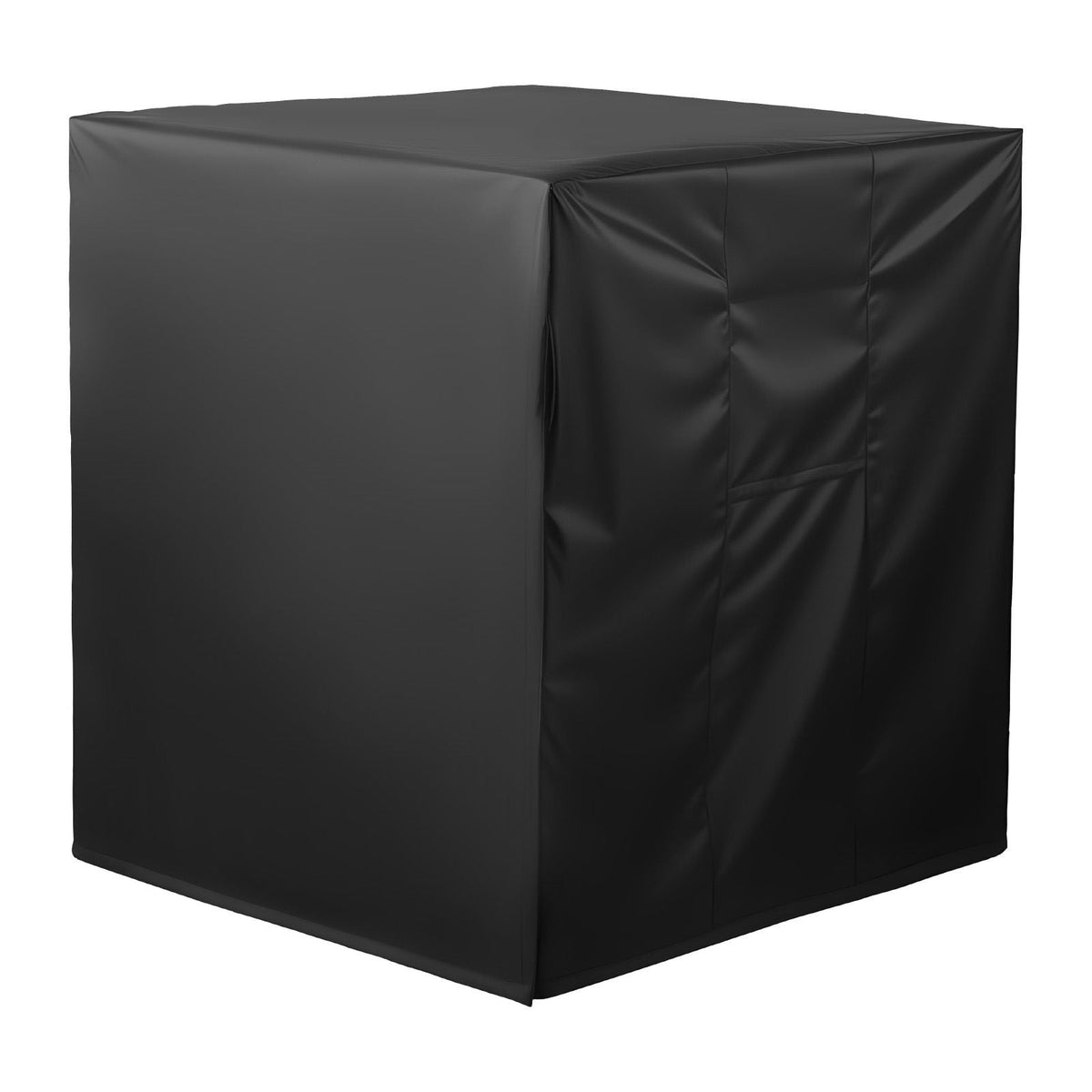 Air Conditioner Cover, 38 x 38 x 40 inch Ac Cover for Air Conditioning Unit, Three-Layer, Waterproof Polyester Fabric, Mesh Ventilation, Universal Defender for Outdoor Outside Ac Unit, Black