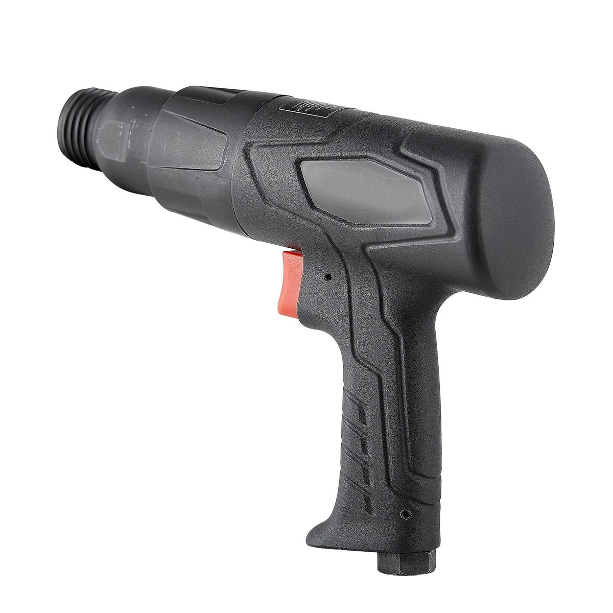 Air Hammer, 2500-2700BPM Pneumatic Hammer with 2.76-inch Stroke & 4PCS 6.7" Long Barrel Chisels, Pistol-Grip Compact Air Chisel Pneumatic Shovel Tool for Cutting Scraping Demolishing