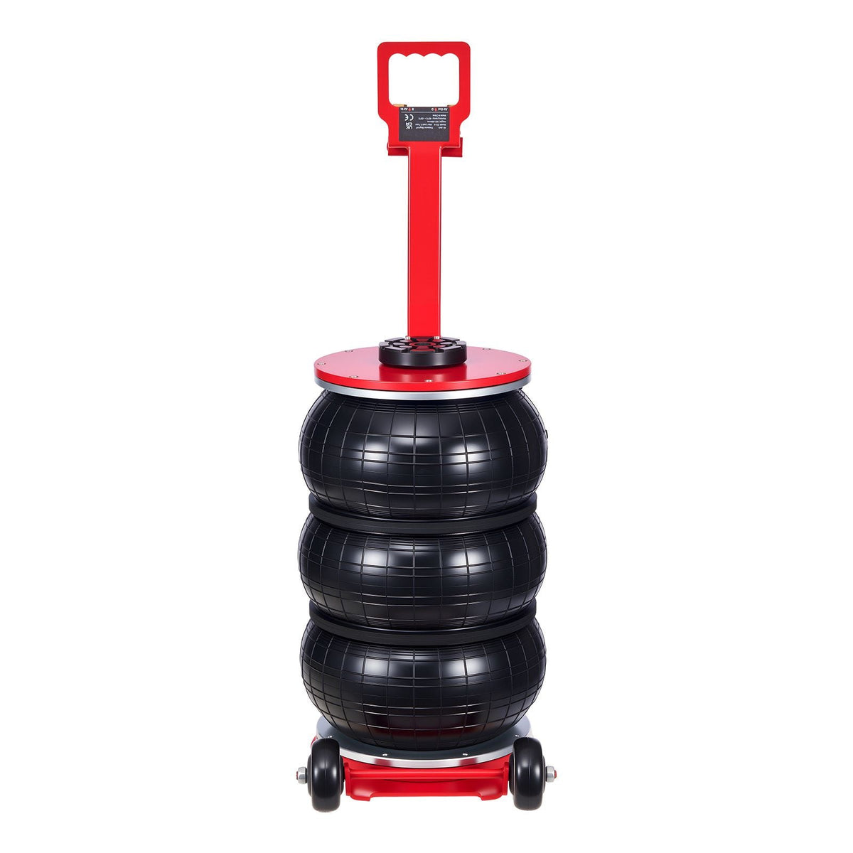 Air Jack, 5 Ton/11023 lbs Triple Bag Air Jack, Airbag with Six Steel Pipes, Lift Up to 18.3 inch/464 mm, 4-10 s Fast Lifting Pneumatic with Adjustable Long Handle for Cars, SUVs, Pickup Trucks