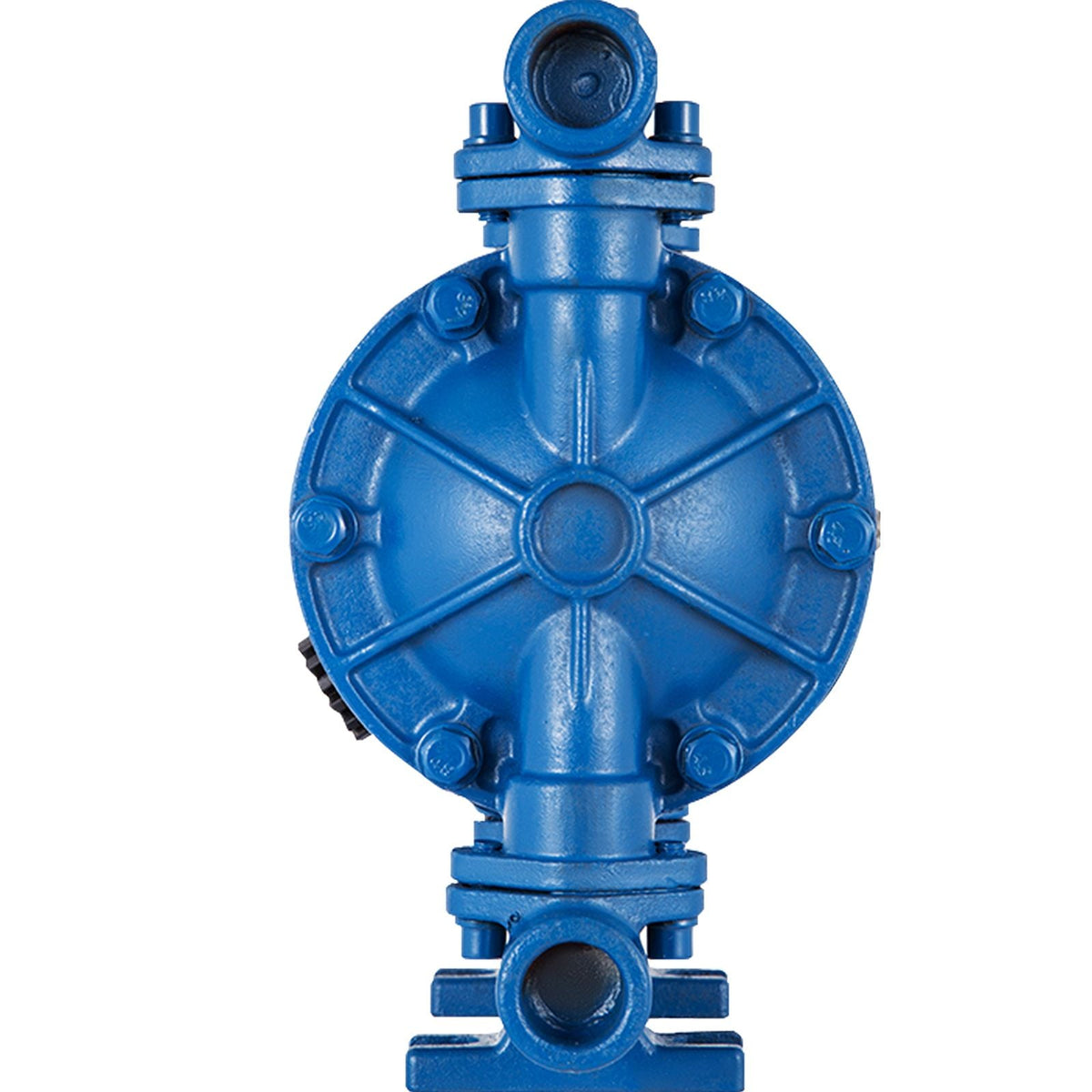 Air-Operated Double Diaphragm Pump, 1/2 in Inlet & Outlet, Cast Iron Body, 3 GPM & Max 90 PSI, Nitrile Diaphragm Pneumatic Transfer Pump for Petroleum, Diesel, Oil & Low Viscosity Fluids