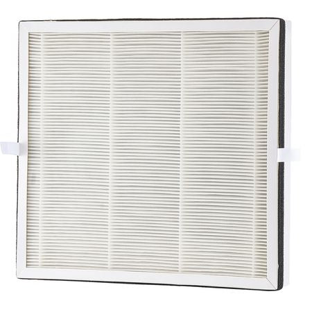 Air Purifier Replacement Filter, H13, 3-in-1 Compact & Lightweight Replacement Filter with Sturdy PET Pre-Filter, Easy-to-Grab Purifier Filter with Activated Carbon, Fit for Square Purifier