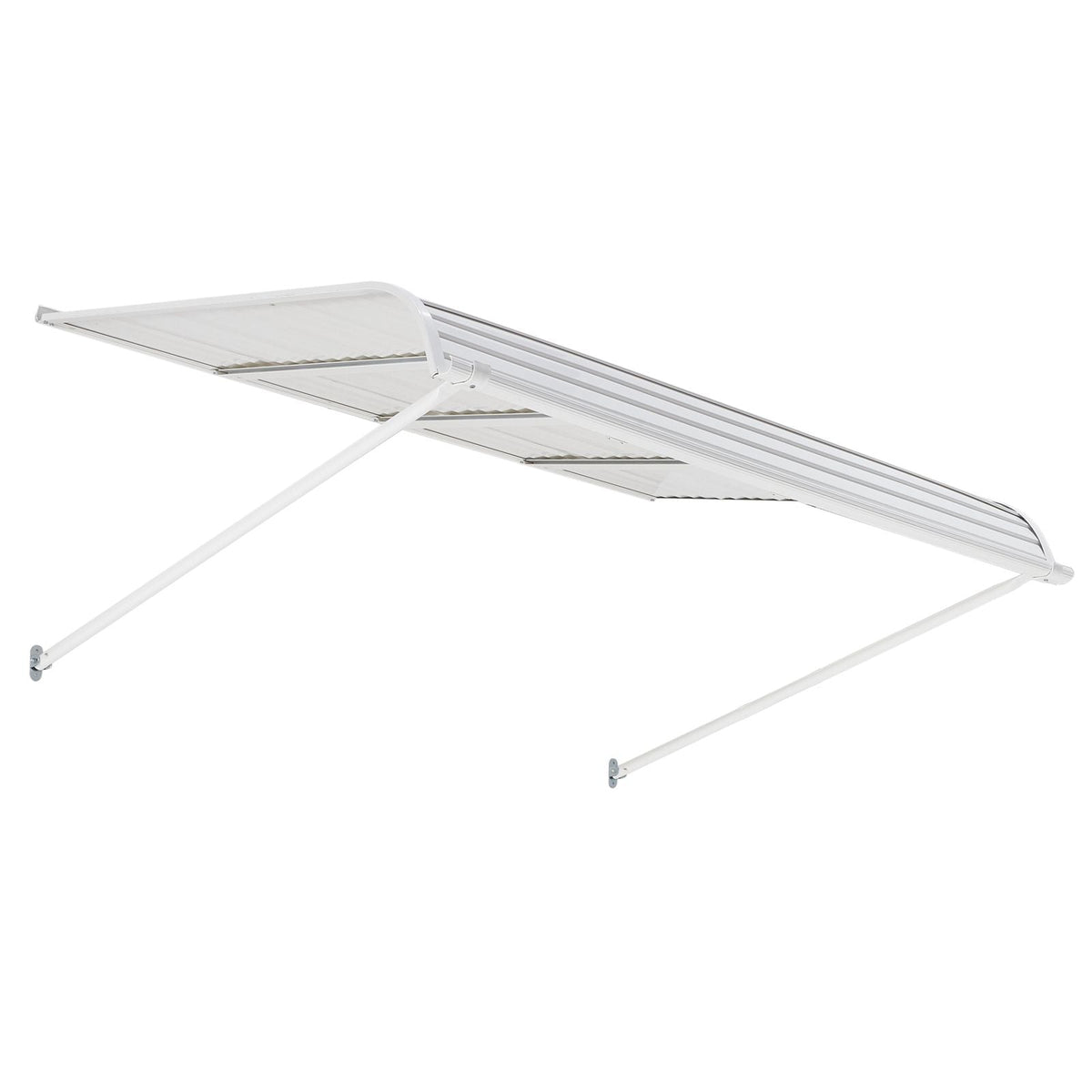 Aluminum Awning 60 x 42 in, Durable Window Awning Door Canopy, Lightweight and Stable Aluminum Awnings for Doors Exterior Rain Snow Sunlight Protection for Door Entrance Windows Patio Porch