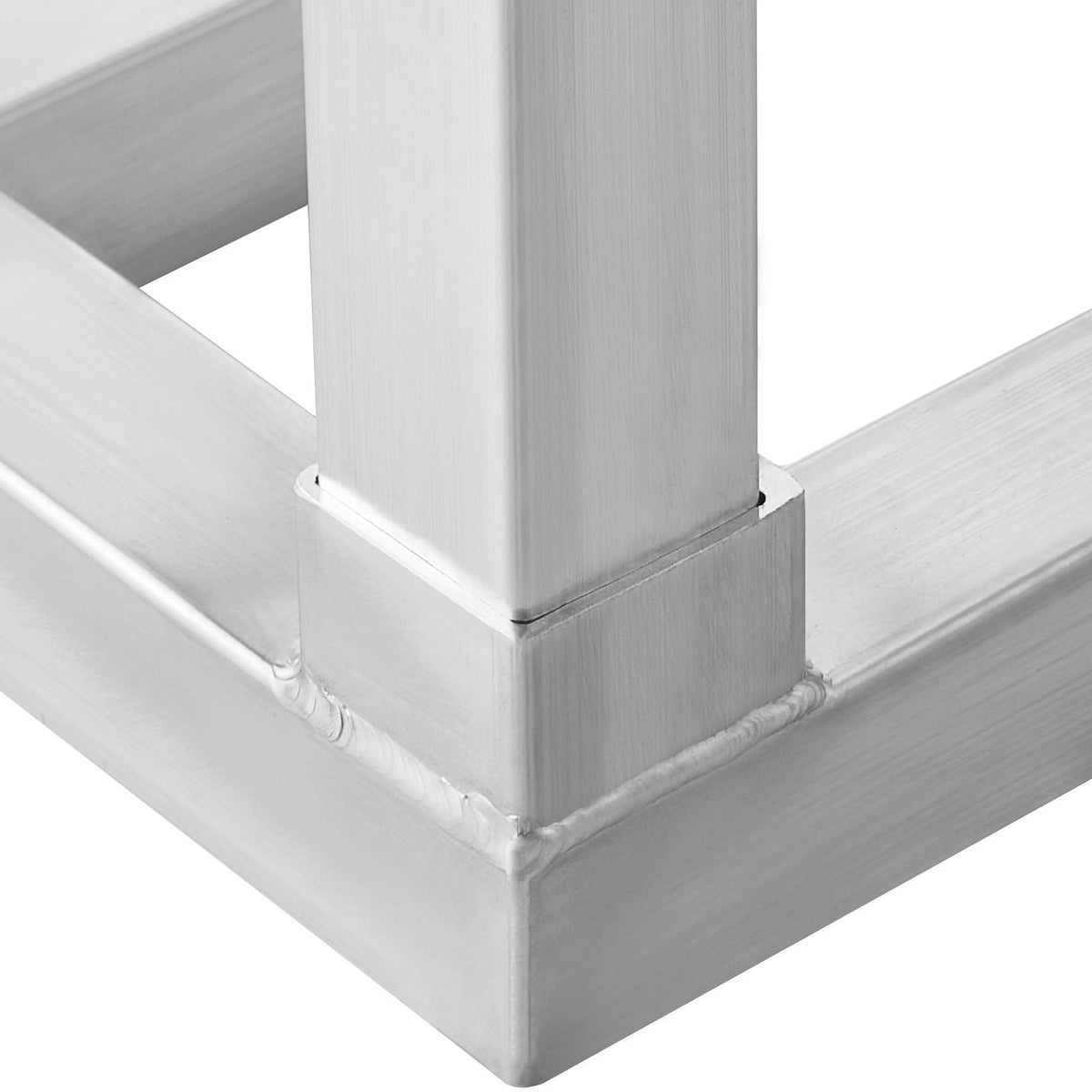 Aluminum Dunnage Rack, 36' x 20' Commercial Food Floor Rack, 8' Off the Floor, 1800 lbs Capacity All-Welded Aluminum Storage Rack, for Storage in Restaurants, Kitchens, Garages and Vehicles