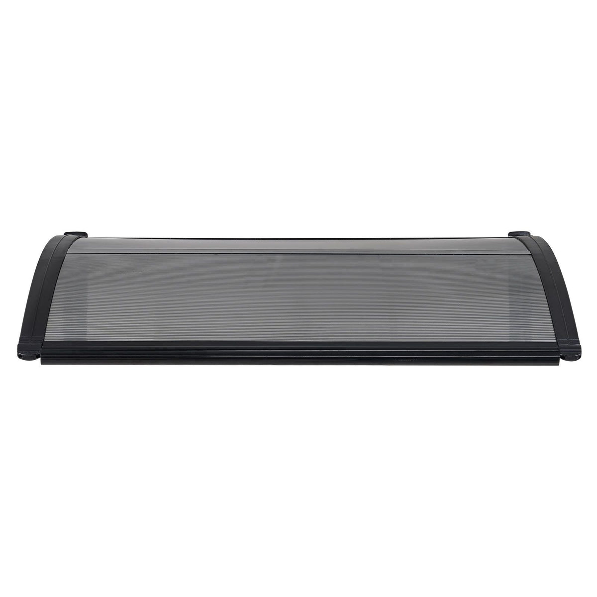 Awnings for Door Entrance, 30 x 39 in, Exterior Front Door Window Awnings with Drainage & ABS Bracket, Rain Snow Sun Protection, Overhang Polycarbonate Door Canopy for Porch Patio, Smoky Gray