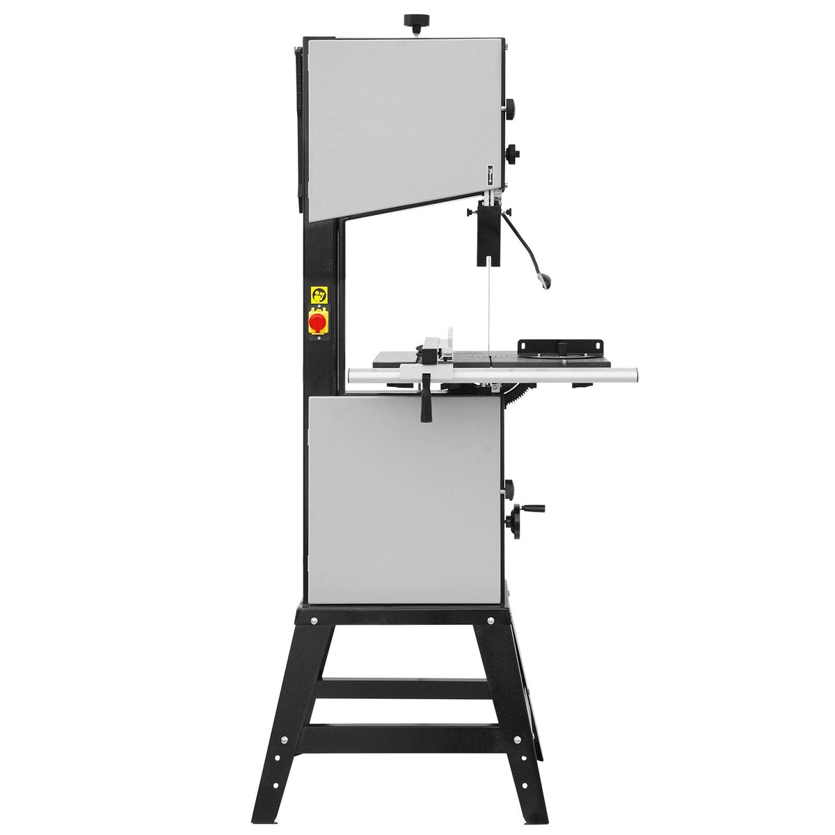 Band Saw, 13.39-Inch, Benchtop Bandsaw with Stand, 440-846 RPM Continuously Viable Speed, 1100W 1-1/2HP, 110V, Optimized Work Light, and Miter Gauge, for Woodworking Aluminum Wood Metal Copper