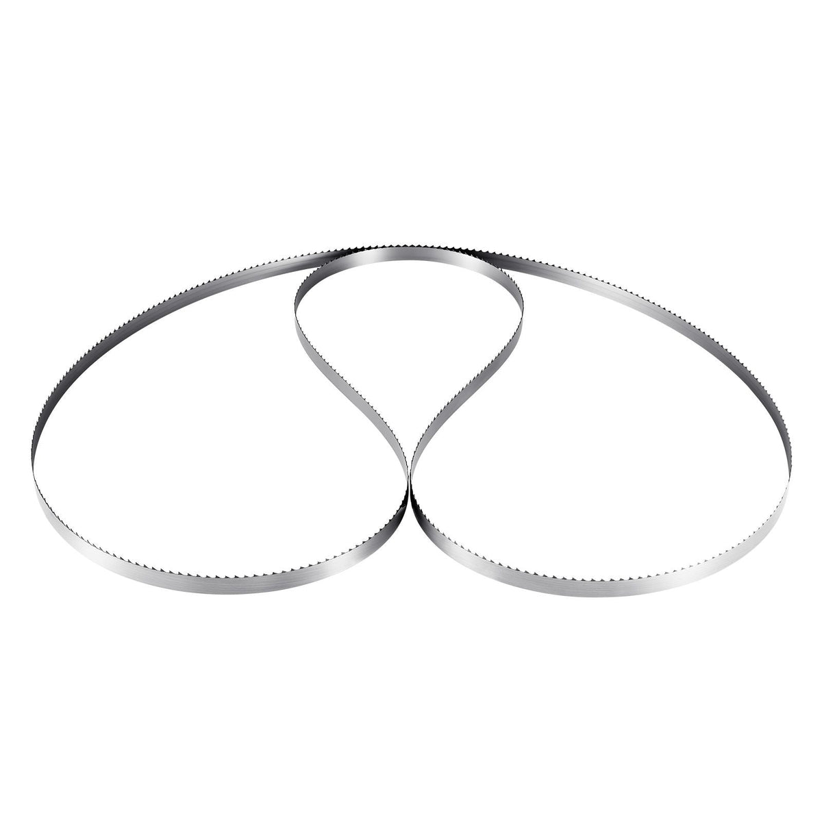 Bandsaw Blade, 109.45 Inch Length, 4 TPI Band Saw Blade with 18 HRC Hardened Sharp Teeth, High-Strength Carbon Steel, 0.6 Inch Width, Replacement for Major Woodworking Band Saw Brands, 1 Pack