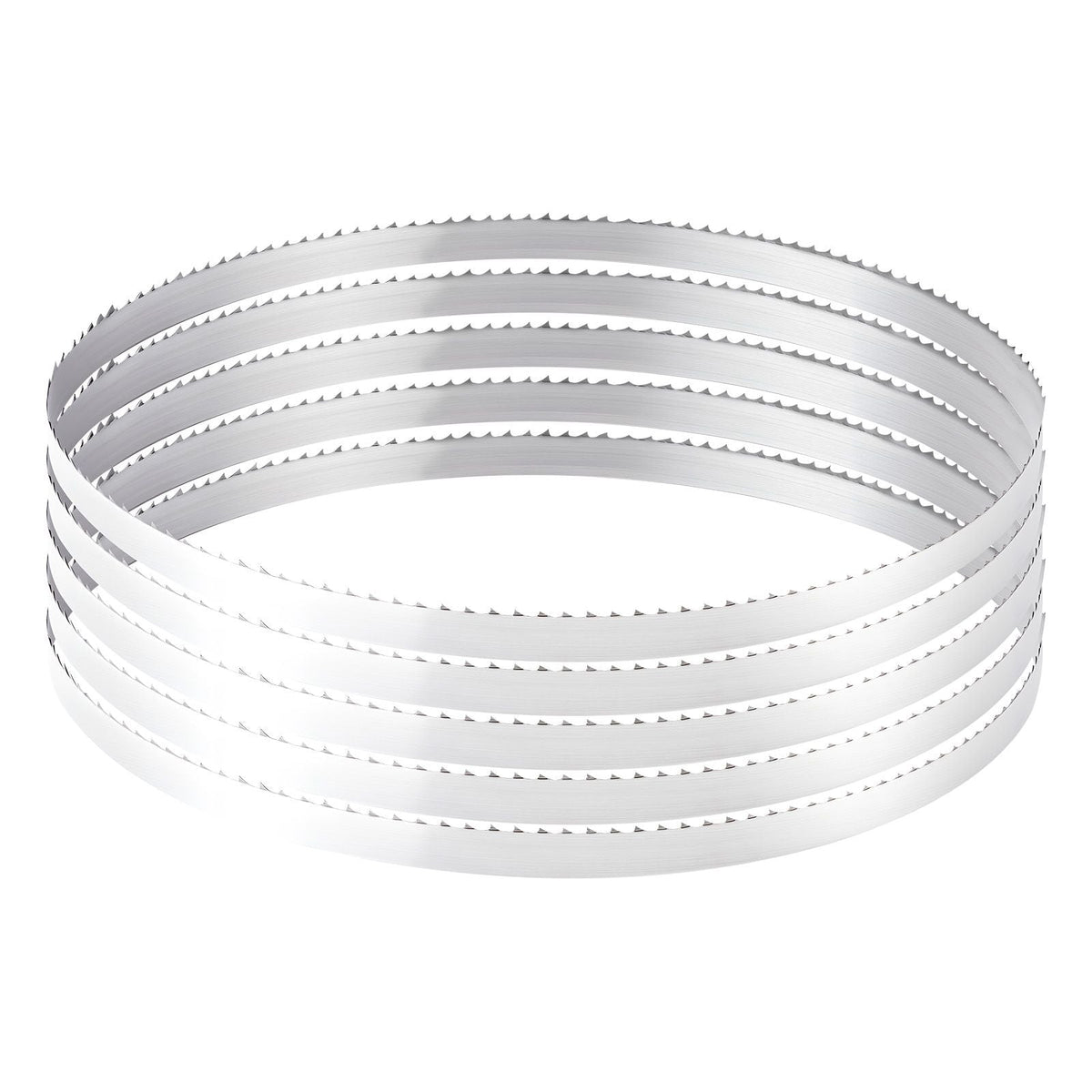 Bandsaw Blade, 109.45 Inch Length, 4 TPI Band Saw Blade with 18 HRC Hardened Sharp Teeth, High-Strength Carbon Steel, 0.6 Inch Width, Replacement for Major Woodworking Band Saw Brands, 1 Pack
