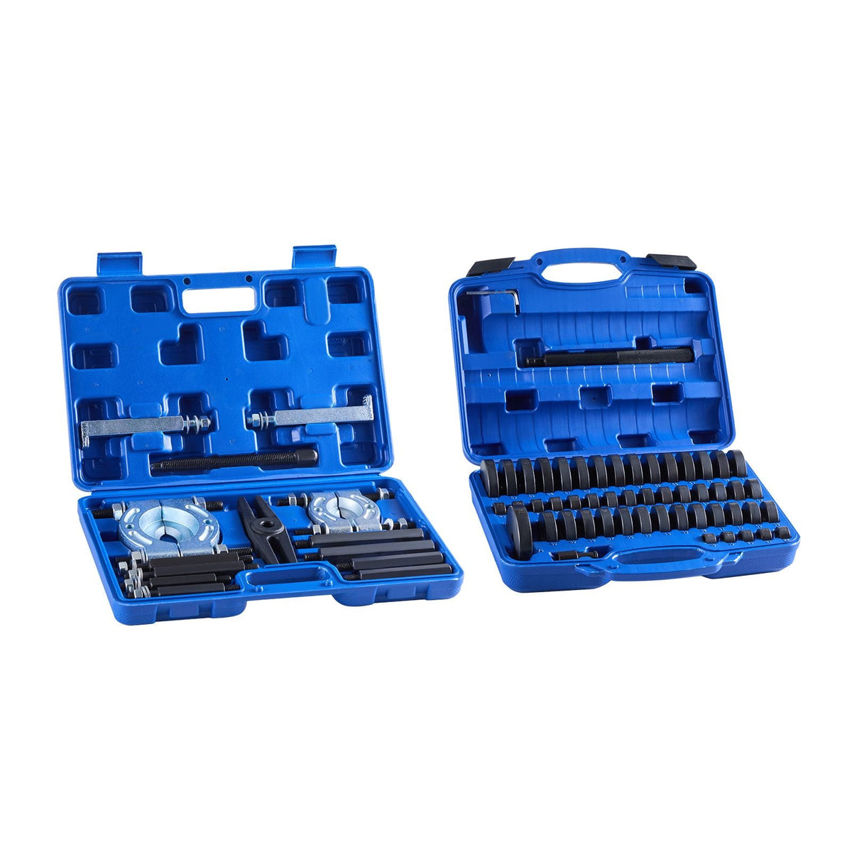 Bearing Press Kit, 52+14 Pcs, 2 in 1 Bushing Driver Tool & Bearing Press Kit, Race and Seal Driver Set with 49 Bushings, Separators and Jaws, Heavy Duty Removal Installation Tool Set with Case