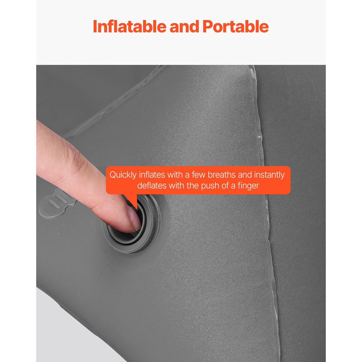 Bed Bumper for Toddlers, 52-inch Inflatable Bed Guard Rail with Safety Flap, Non-Slip TPU Toddler Bedrail Bumper for Twin, Full, Queen King Beds, Lightweight & Portable for Home Travel (2 Packs)