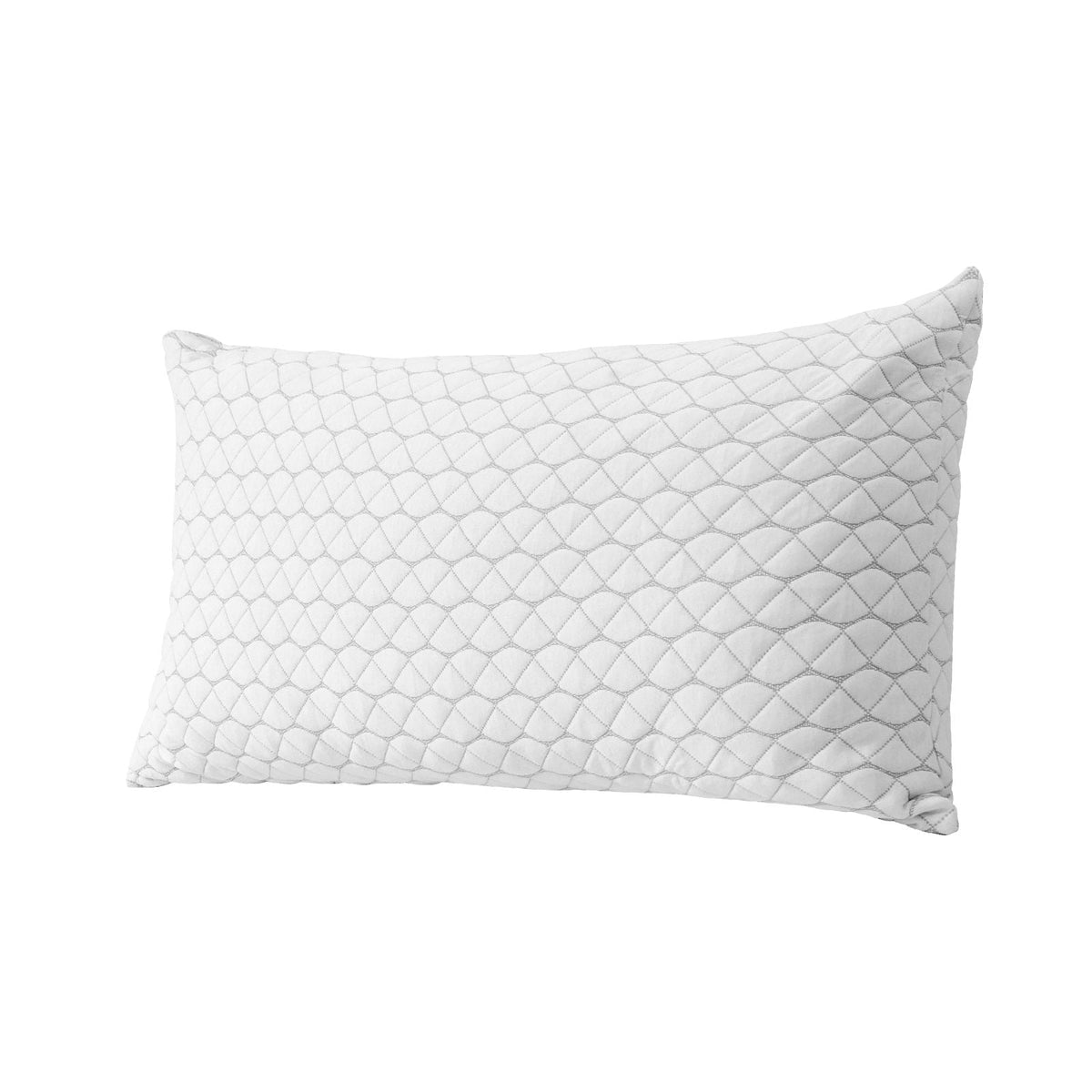 Bed Pillow for Sleeping, King Size Luxury Quality Hotel Pillow with Memory Foam Fill, Supportive & Adjustable, Includes Natural Firber Pillowcase, Bedding for Back, Stomach and Side Sleepers