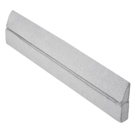 Bed Wedge Pillow for Headboard, Queen Size, 60"x6"x6" Foam Bed Gap Filler - Fill 0-7" Gap, Versatile Flip-Over Mattress Wedge Headboard Pillow with Anti-Slip Bottom, for Sleeping Backrest, Gray