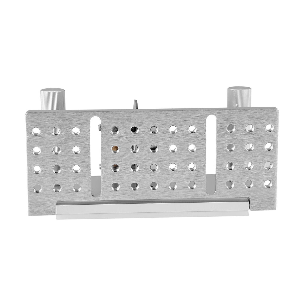 Belt Grinder Knife Jig, 85° - 115° Adjustable Belt Sander Knife Sharpening Jig with Dual Handles, 7.68" Long Sharpener Locator Compatible with Bench Grinders, Sharpening Machines