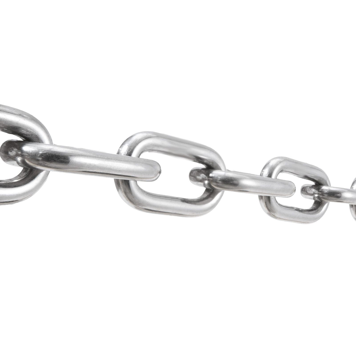 Boat Anchor Chain, 1/4" x 4', 1700 lbs. WLL/4800 lbs. BS, 316 Stainless Steel Marine Grade Anchor Lead Chain with Dual Lock Ring Shackles for Boats, Deck, Fishing, Works with Different Anchors