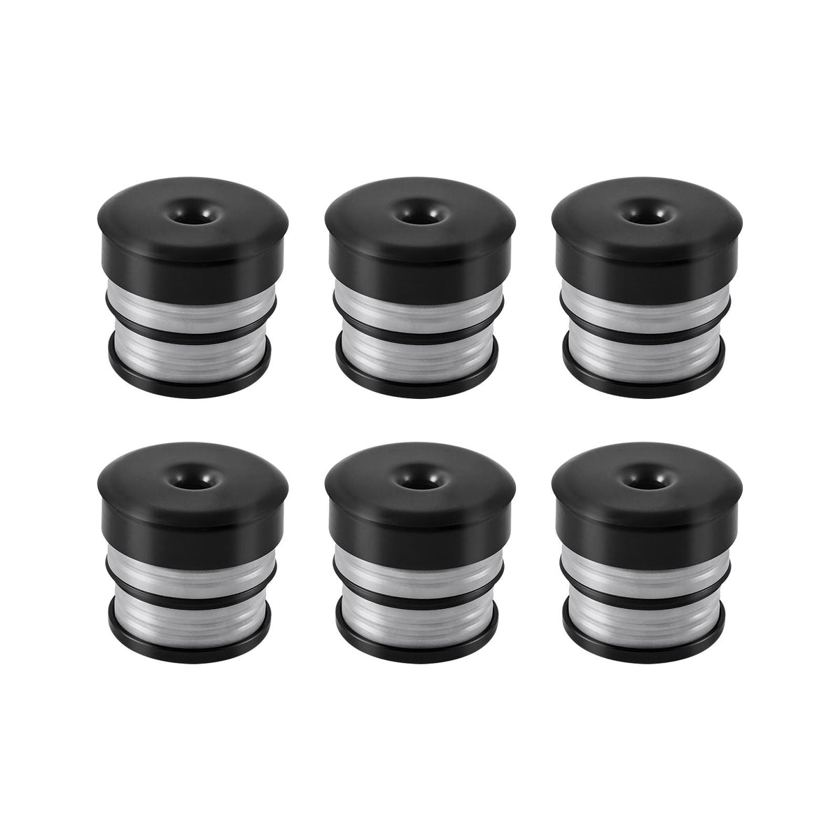 Body Mount Bushing Kit, Compatible with 2008-2016 F250 F350 Super Duty, 48 PCS Silicone Body Mount Kit, Quick Replacement, Durable Components for Improving Bumpy Driving Performance, Gray