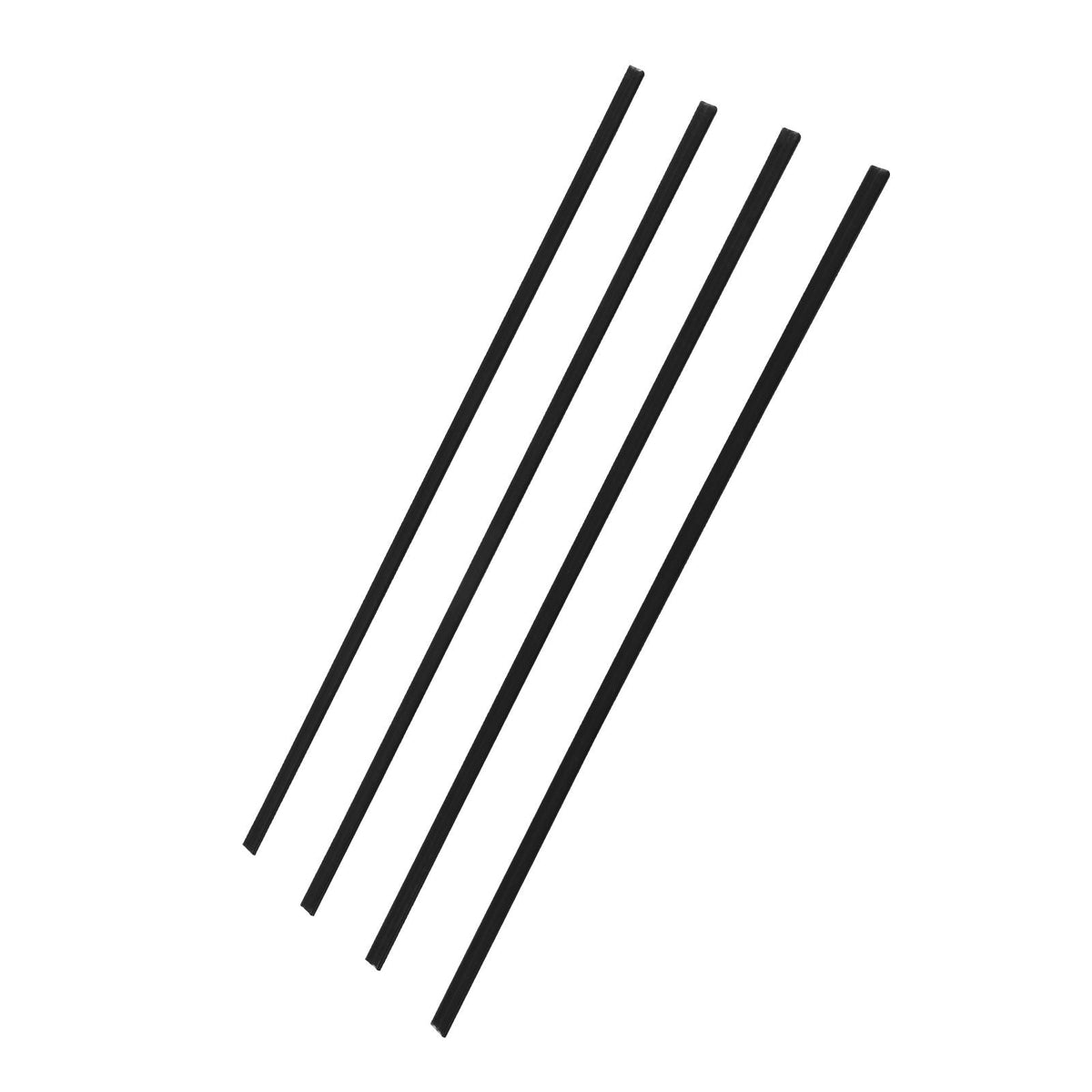 Bottom Locking Privacy Slats, Double-Wall Vertical Bottom-Locking Slats for Chain-Link Fence, High-Density HDPE Chain Link Slats Ideally Fit 6' High Fence for Garden, Farm, Sports Field(Black)