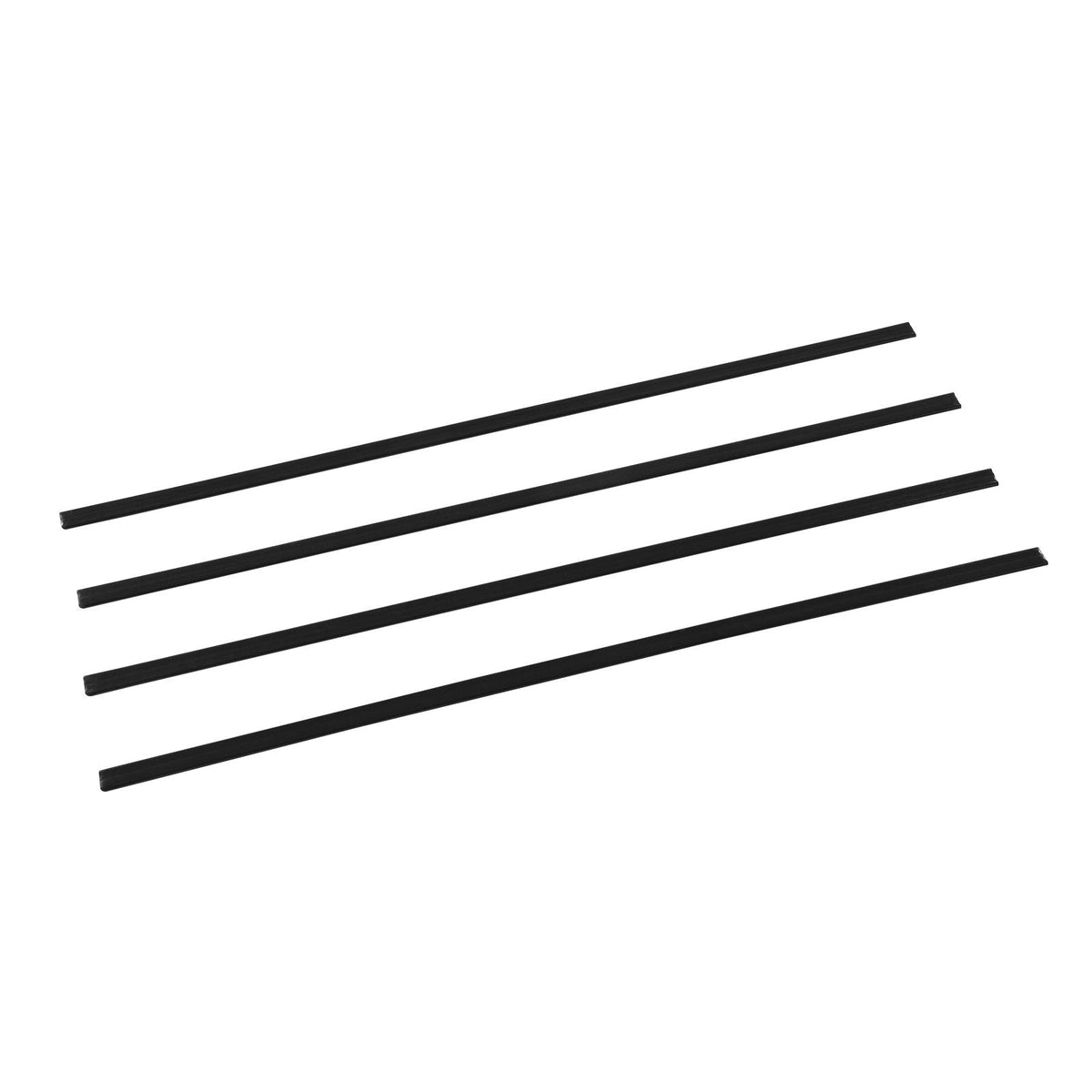 Bottom Locking Privacy Slats, Double-Wall Vertical Bottom-Locking Slats for Chain-Link Fence, High-Density HDPE Chain Link Slats Ideally Fit 6' High Fence for Garden, Farm, Sports Field(Black)