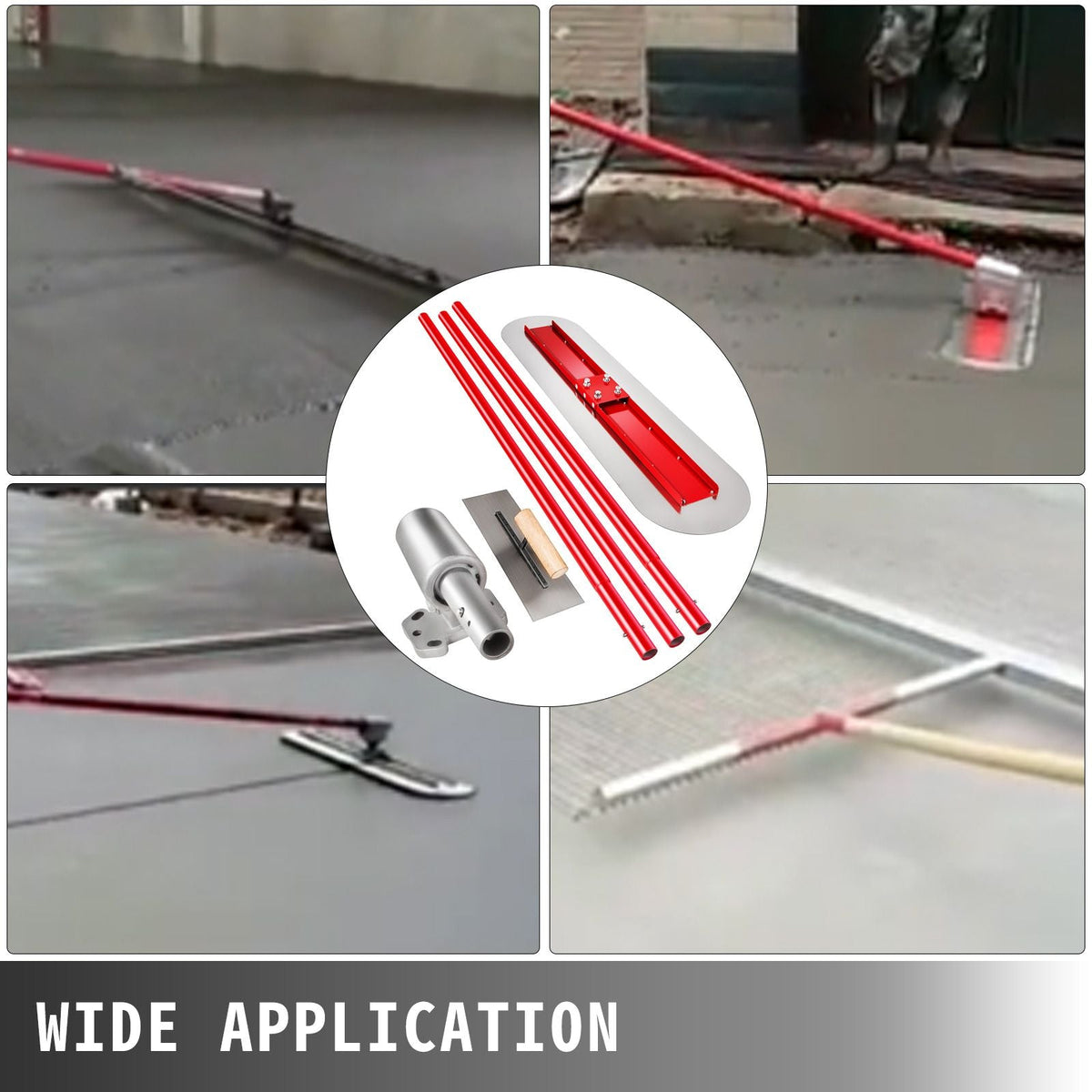 Bull Float Manganese Steel Concrete Float 1200x300mm Concrete Float Tool Cement Tool Bull Concrete Kit Bull Pool Float Bull Float Handle Bull Float Bracket Concrete Tool Finishing Bull Float