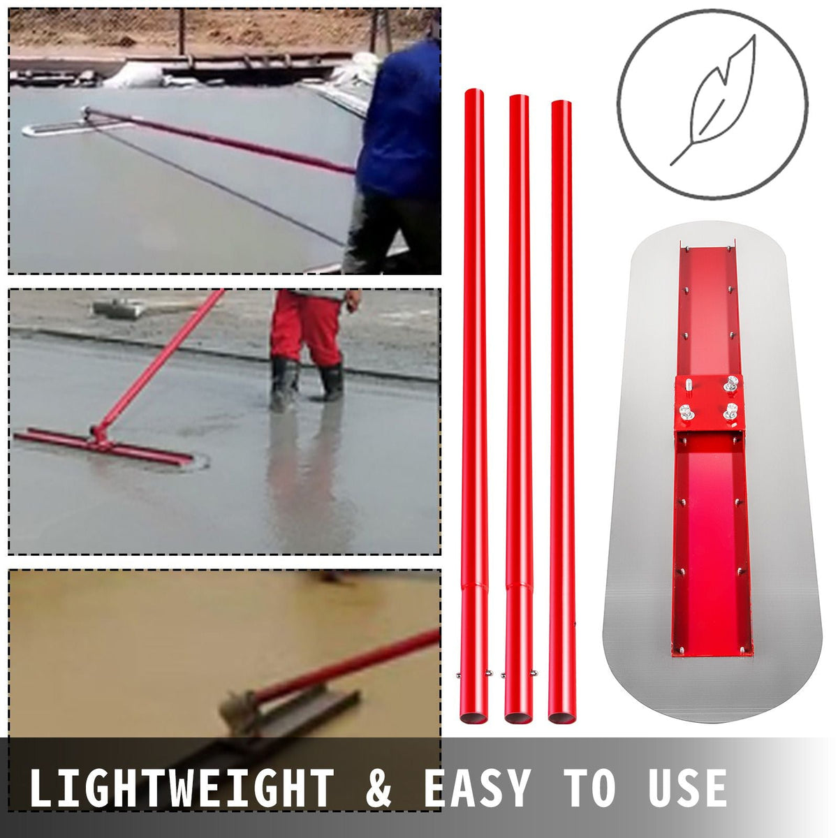 Bull Float Manganese Steel Concrete Float 1200x300mm Concrete Float Tool Cement Tool Bull Concrete Kit Bull Pool Float Bull Float Handle Bull Float Bracket Concrete Tool Finishing Bull Float