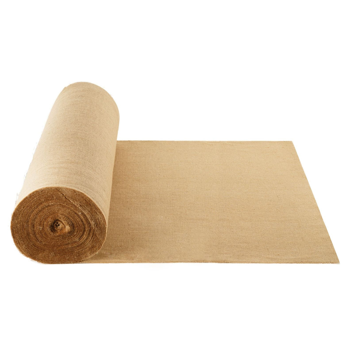Burlap Fabric Roll, 40' x 300 ft & 50 x 50 High Density Wide Natural Burlap Fabric Rolls, Jute Fabric Burlap Tree Wrap Roll, for Decor, Crafts, Wedding, Gardening, Plant & Tree Winter Covering