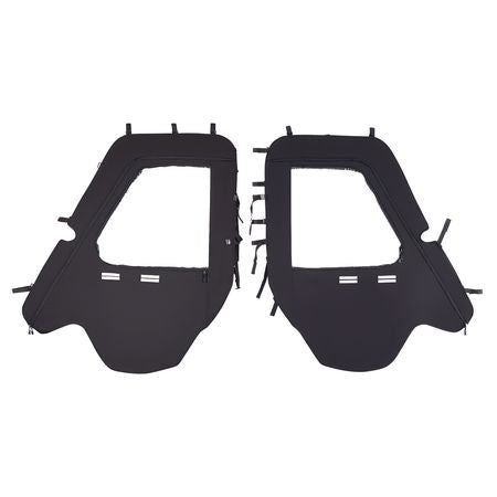 Cab Enclosure Upper Doors, Compatible with Hisun 500 700/Axis 500 700, Soft Upper Doors, Windproof & Waterproof Upgraded Zipper UTV Soft Side Window Kit, Work with Side Mirrors and Windshields