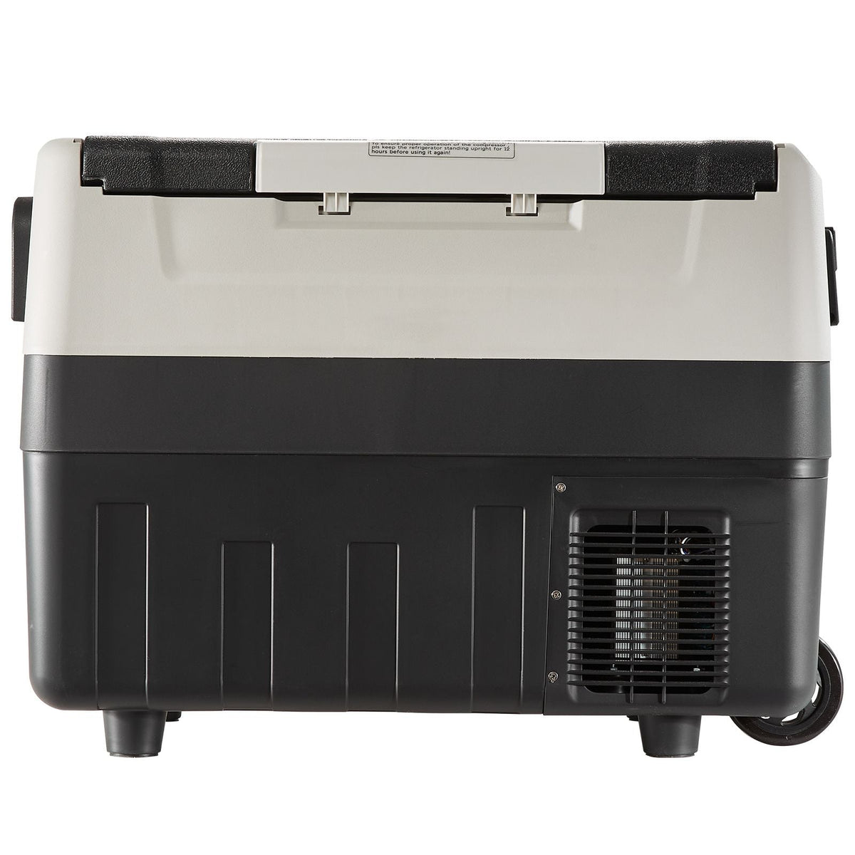 Car Refrigerator, 12 Volt Car Refrigerator Fridge, 37 QT/35 L Dual Zone Portable Freezer, -4-50 Fahrenheit Adjustable Range, 12/24V DC and 100-240V AC Compressor Cooler for Outdoor, Camping, RV