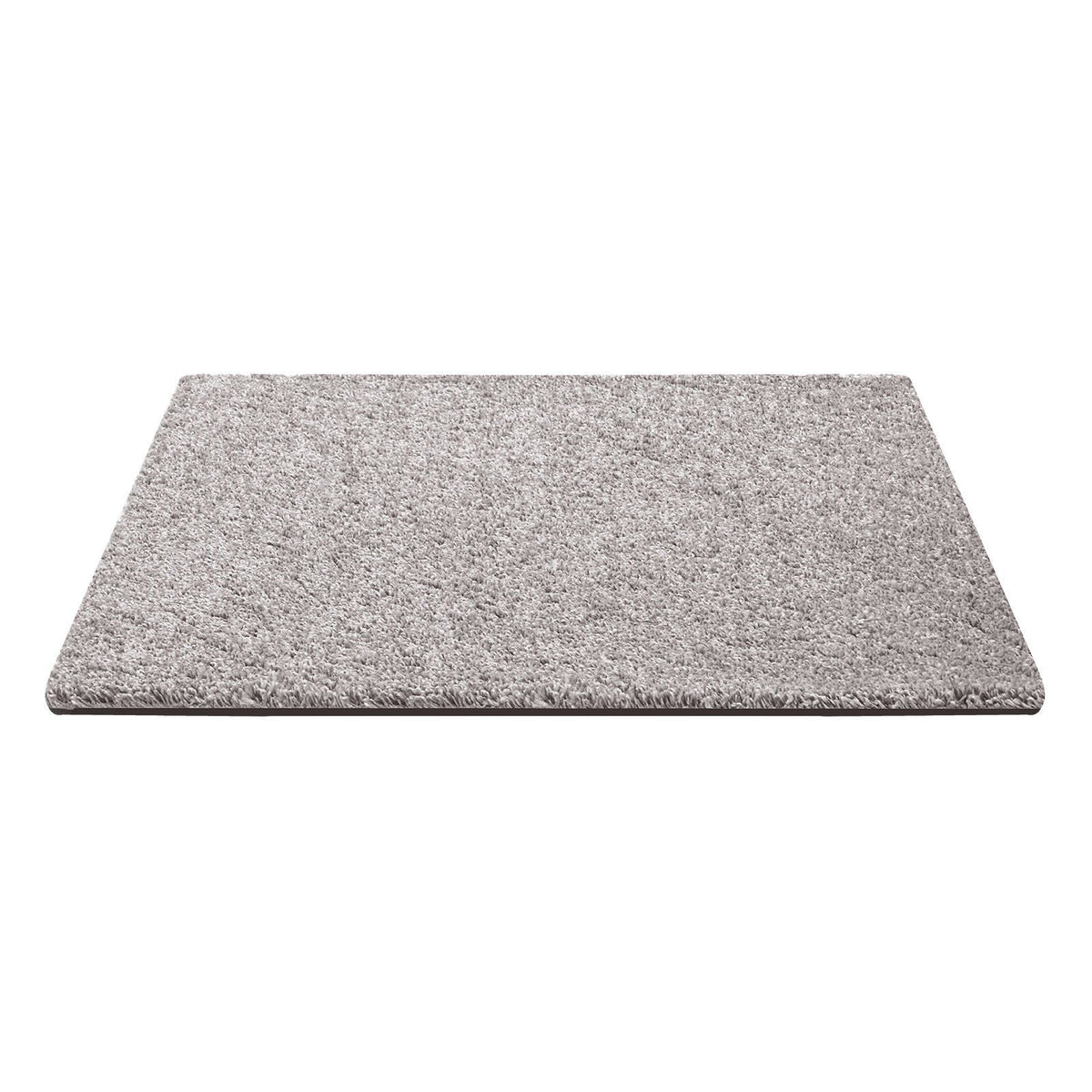 Carpet Tiles 18x18 inch, 10 Pack Carpet Square Rug Detachable & Damage-free, Self Adhesive Home Floor Soft Plush Padded for 22.5sq.ft Coverage, Easy DIY for Living Room & Bedroom, Dark Brown