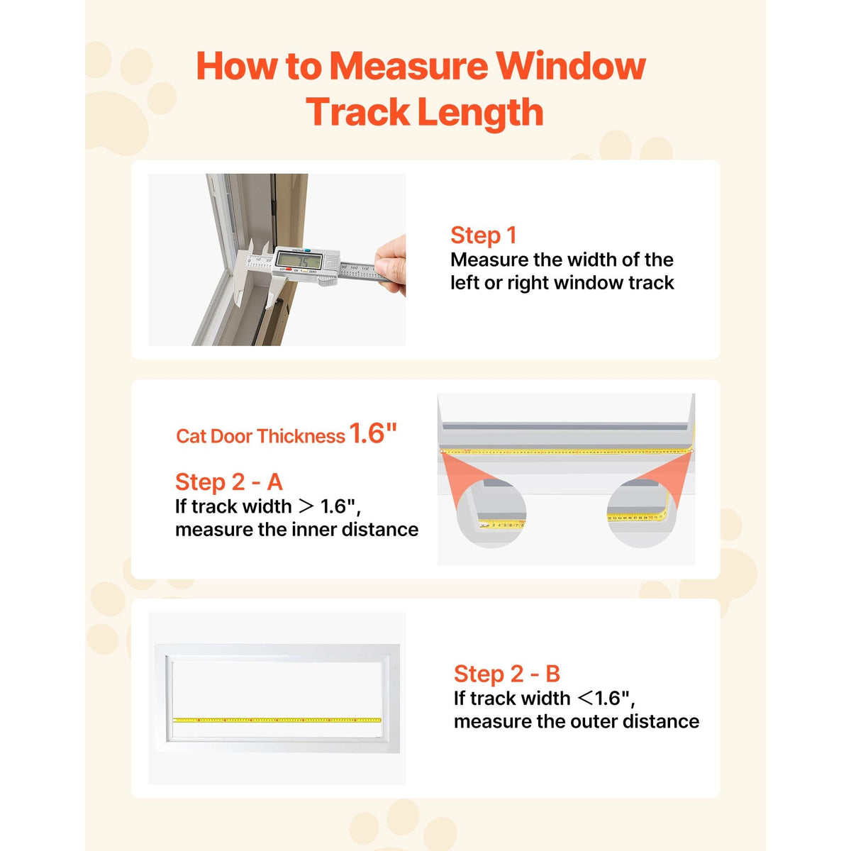 Cat Door for Window, Adjustable to Fit Window Width 31"-36", 4 Secure Lock Modes, Aluminum Frame and High-Transparency Glass, Magnetic Closure, Weatherproof Quick-Fit Pet Door for Cats, White