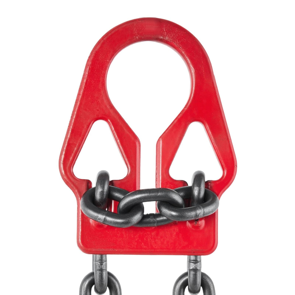 Chain Sling, 5/16 in x 10 ft Lifting Chains with 2 Leg Grab Hooks, Heavy Duty G80 Alloy Steel Lifting Sling, 7000LBS Capacity, Adjustable Engine Chain Hoist Lifts for Cargo Security Towing
