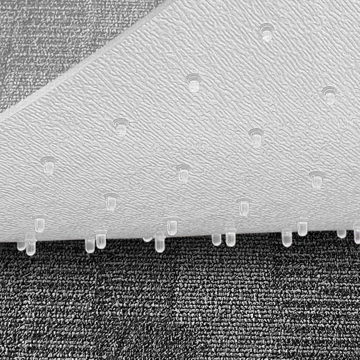 Chair Mat with Lip, 36 x 48-inch Office Chair Mat for Low Pile Carpeted Floors, Clear Floor Protector Rug with Studded, Non-Slip & Easy to Clean, Smooth Glide Under Desk Rug for Home Office