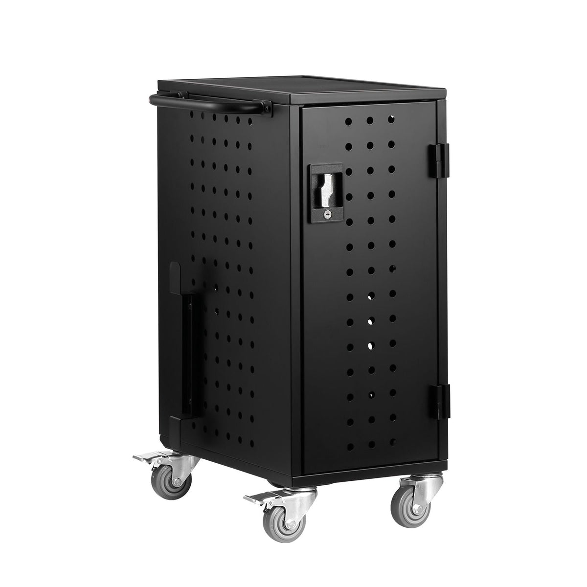 Charging Cart, 16 Device Mobile Charging Station, Up to 15.6 in Screen Size, Office and Classroom Mobile Charging Cart, for Chromebook, Tablet and Laptop