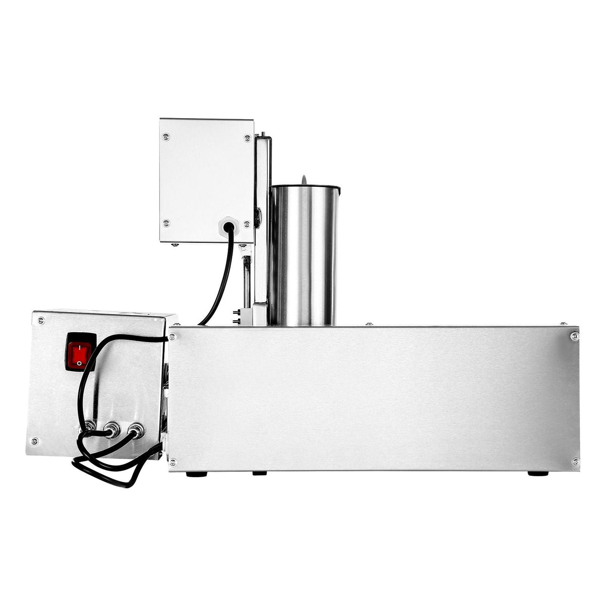 Commercial Automatic Donuts Machine, 4 Rows Donuts Making Equipment, 240 pcs/hour Electric High Power Doughnut Maker, Stainless Steel Frying Auto Fryer, with Intelligent Control