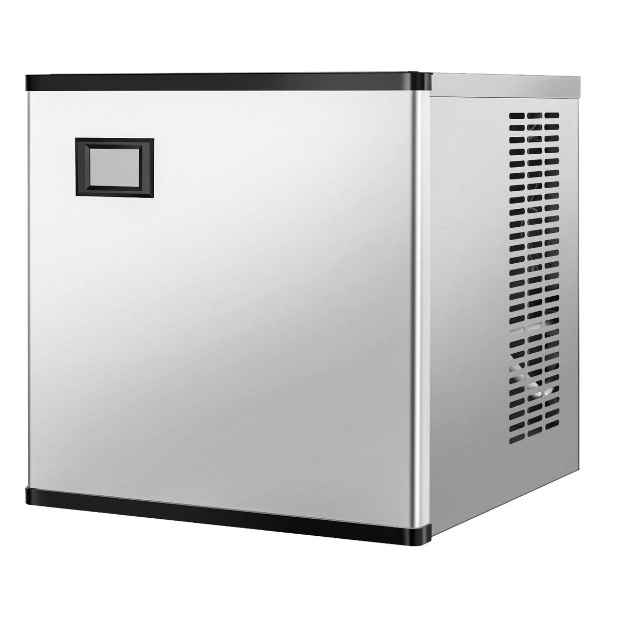 Commercial Ice Maker Machine 500 lbs/24 h, 22 Inch Stainless Steel Industrial Ice Machine, Self-Cleaning and Scheduled Ice Making, Modular Ice Cube Machine for Restaurant Hotel - Head Only