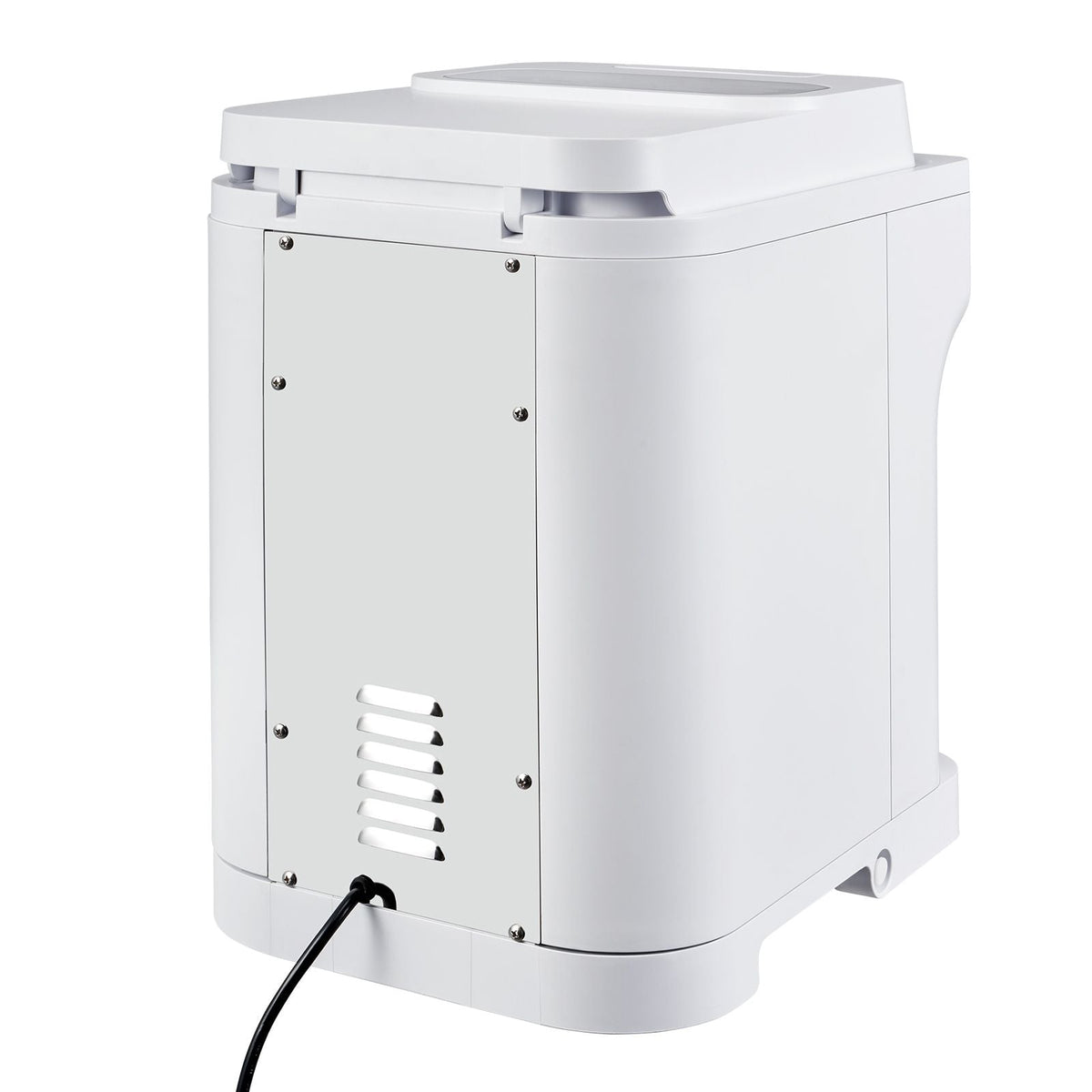 Commercial Ice Shaver Crusher, 220lbs Per Hour Electric Snow Cone Maker with 4L Ice Cube Box, 350W 1500RPM Tabletop Shaved Ice Machine for Parties Events Bar, Home and Commercial Use (White)