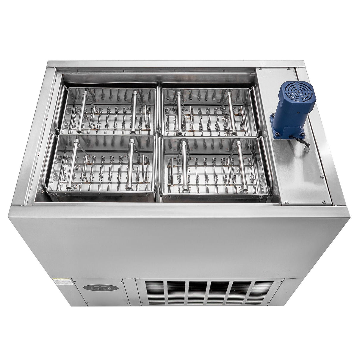 Commercial Popsicle Machine, 4 Mould Set - 120 PCS Ice Pops Making Machine, Stainless Steel Commercial Ice Lolly Maker, Ice Sticks Popsicle Machine for Bar, Cafes, Milktea Store (30PCS / Mould S