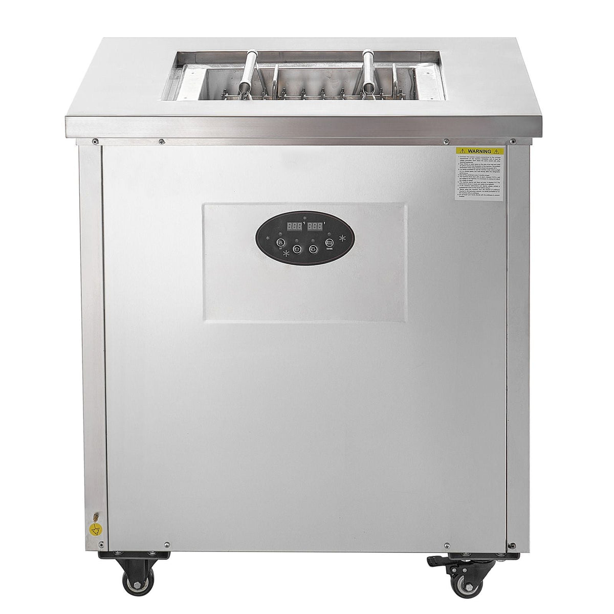 Commercial Popsicle Machine, Single Mould Set - 40 PCS Ice Pops Making Machine, Stainless Steel Commercial Ice Lolly Maker, Ice Sticks Popsicle Machine for Bar, Cafes, Milktea Stores