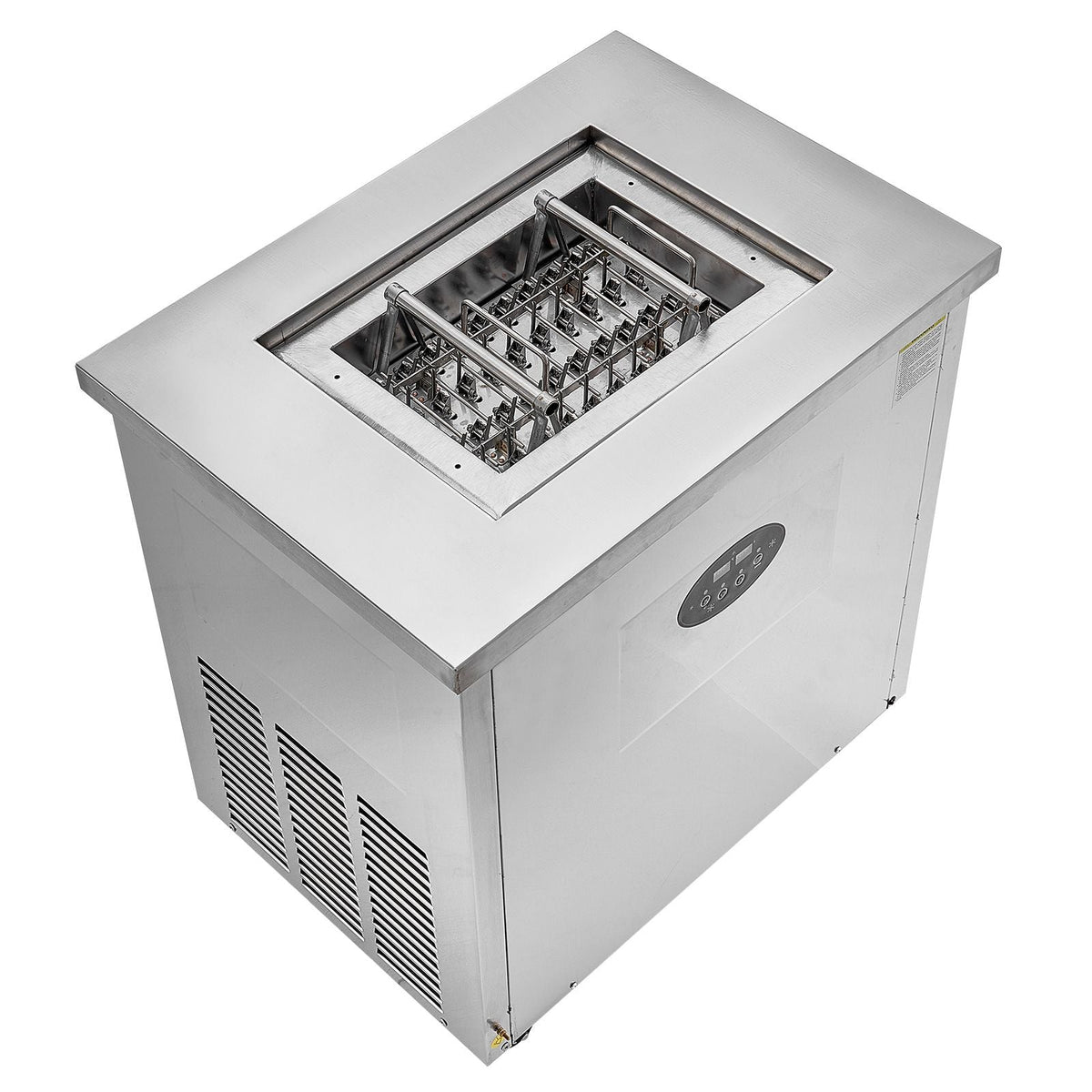 Commercial Popsicle Machine, Single Mould Set - 40 PCS Ice Pops Making Machine, Stainless Steel Commercial Ice Lolly Maker, Ice Sticks Popsicle Machine for Bar, Cafes, Milktea Stores
