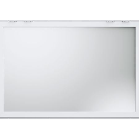 Concession Window 72"x48", Aluminum Alloy Food Truck Service Window with Awning Door & Drag Hook, Up to 85 Degrees Stand Serving Window for Food Trucks Concession Trailers, Glass Not Included