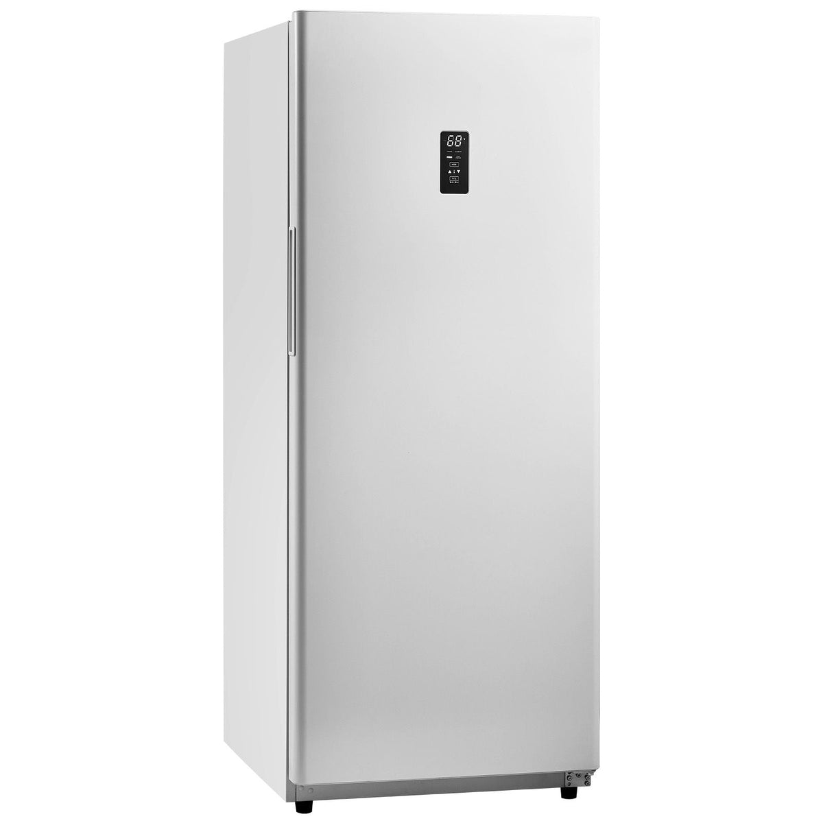 Convertible Freezer/Refrigerator, 17 Cu.Ft Frost Free Upright Freezer with Temp Control Panel, Door Open too Long Alarm, Adjustable Shelves and LED, Standing Fridge for Kitchen, Office, Garage