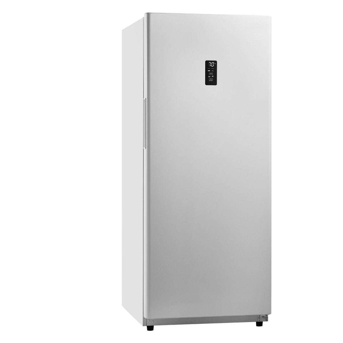 Convertible Freezer/Refrigerator, 17 Cu.Ft Frost Free Upright Freezer with Temp Control Panel, Door Open too Long Alarm, Adjustable Shelves and LED, Standing Fridge for Kitchen, Office, Garage