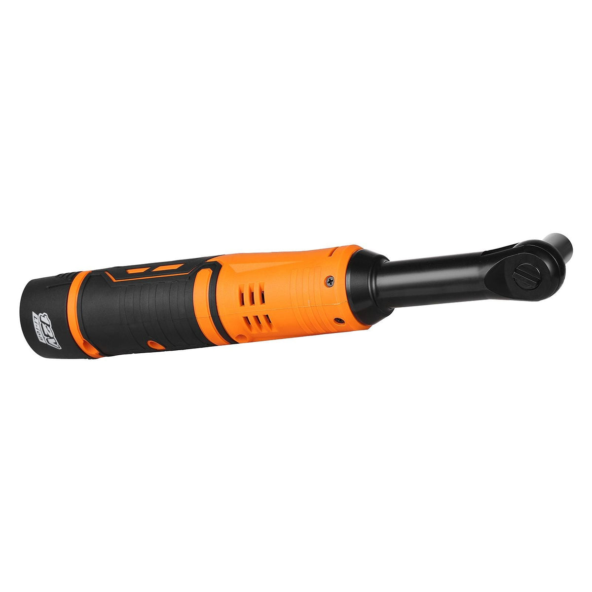 Cordless Ratchet Wrench, 3/8 inch Drive, 240 RPM, up to 33 ft-lbs of Torque, Extended Battery Powered Electric Ratchet Wrench Set with Two Batteries, Charger, Sockets, Adaptor and Extension Bar