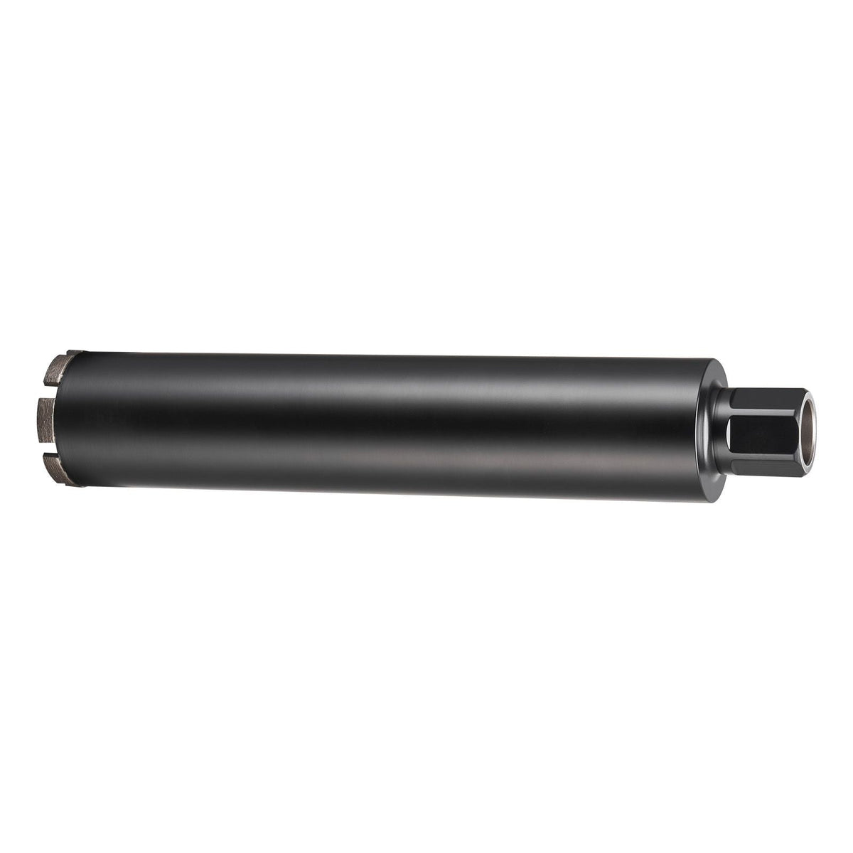 Core Drill Bit, 3 inch Diameter, 14 inch Drilling Depth, 1-1/4 in-7 Internal Thread, High-Precision Welding Technology, Wet Diamond Core Bit for Reinforced Concrete, Red Bricks, and Masonry