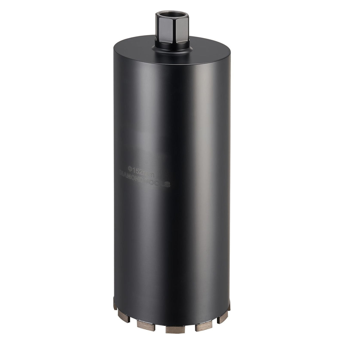 Core Drill Bit, 6 Pieces, 1/2/3/4/5/6 inch Diameter, 14 inch Drilling Depth, 1-1/4 in-7 Internal Thread, High-Precision Welding, Wet Diamond Core Bit for Reinforced Concrete, Bricks, and Masonry
