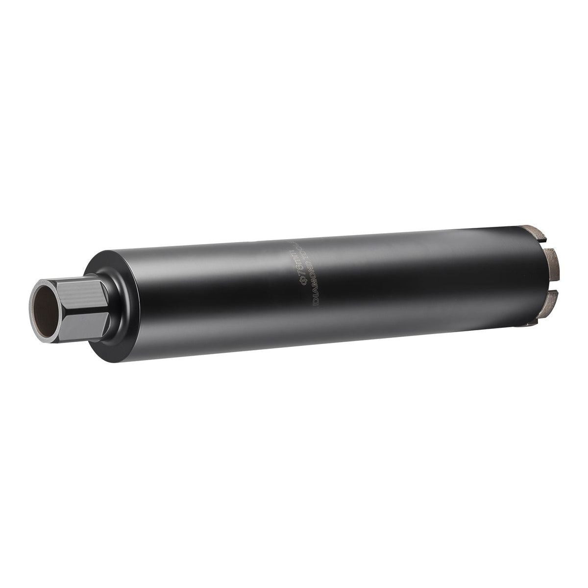 Core Drill Bit, 6 Pieces, 1/2/3/4/5/6 inch Diameter, 14 inch Drilling Depth, 1-1/4 in-7 Internal Thread, High-Precision Welding, Wet Diamond Core Bit for Reinforced Concrete, Bricks, and Masonry