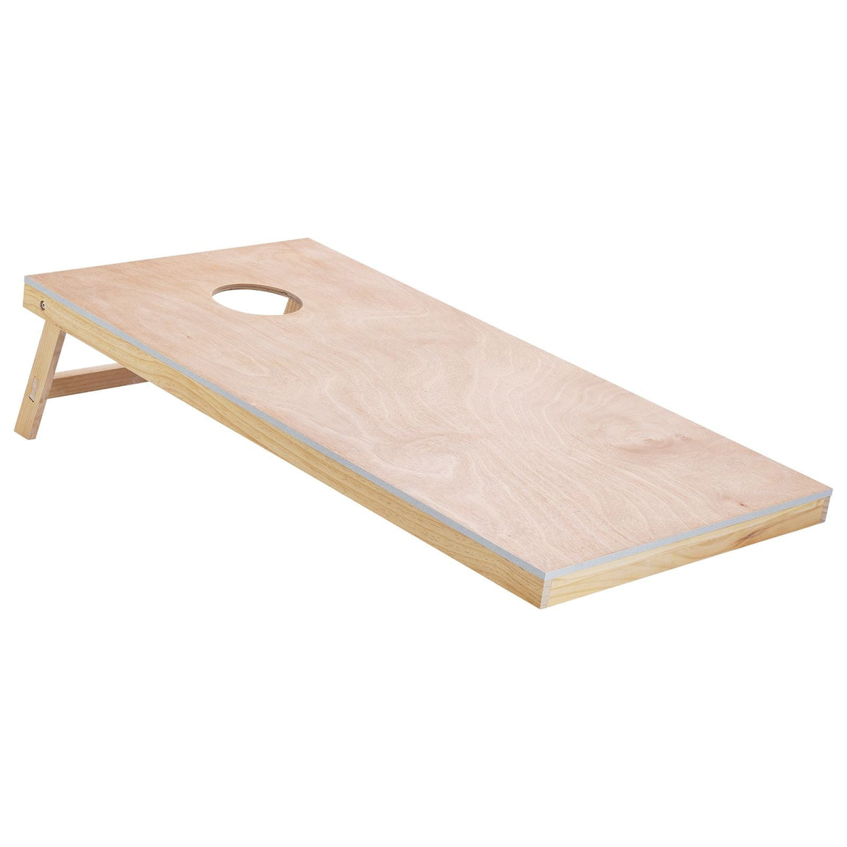 Cornhole Set, 4x2 ft Corn Hole Game Boards, Solid Wood Portable Toss Board, Indoor and Outdoor Cornhole Play for Adults, Toss Game Include Carrying Case, for Yard, Backyard, Beach, Camping
