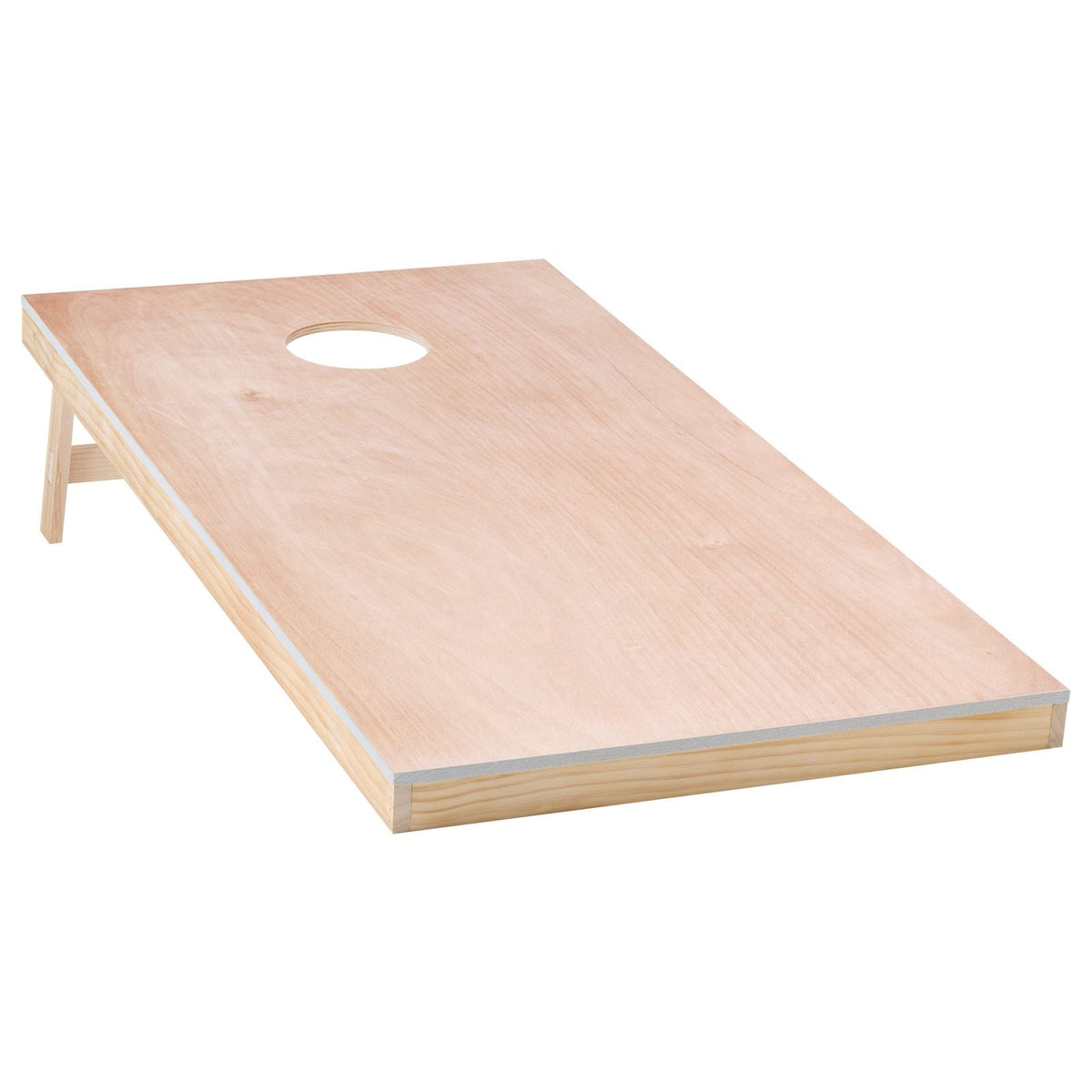 Cornhole Set, 4x2 ft Corn Hole Game Boards, Solid Wood Portable Toss Board, Indoor and Outdoor Cornhole Play for Adults, Toss Game Include Carrying Case, for Yard, Backyard, Beach, Camping