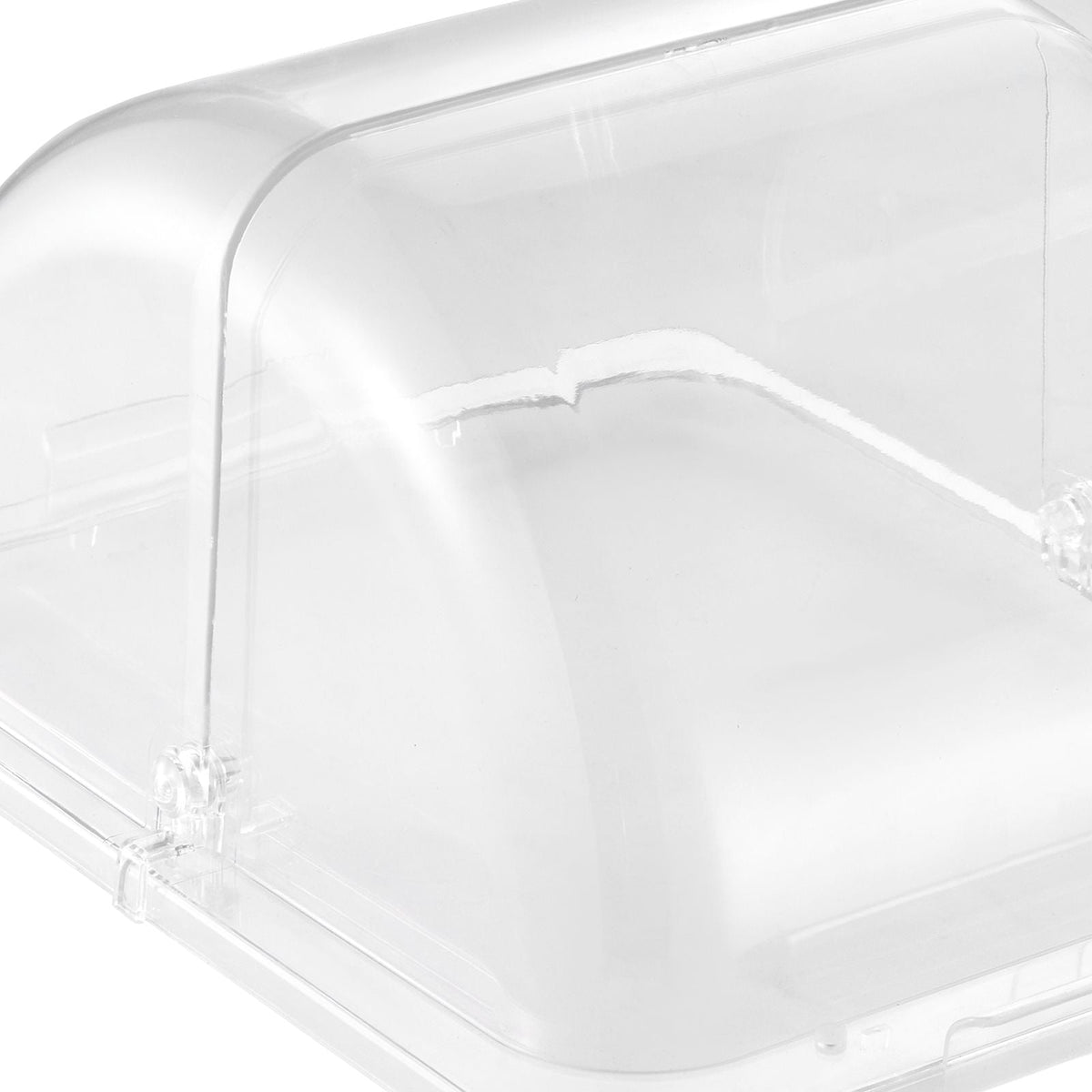 Countertop Food Serving Display Container, 1 x 1/2 Pan Stainless Steel Food Serving Tray, Buffet Condiment Dispenser Display Rack with Clear Lid & Ice Tray, for Restaurant Hotel Kitchen Party