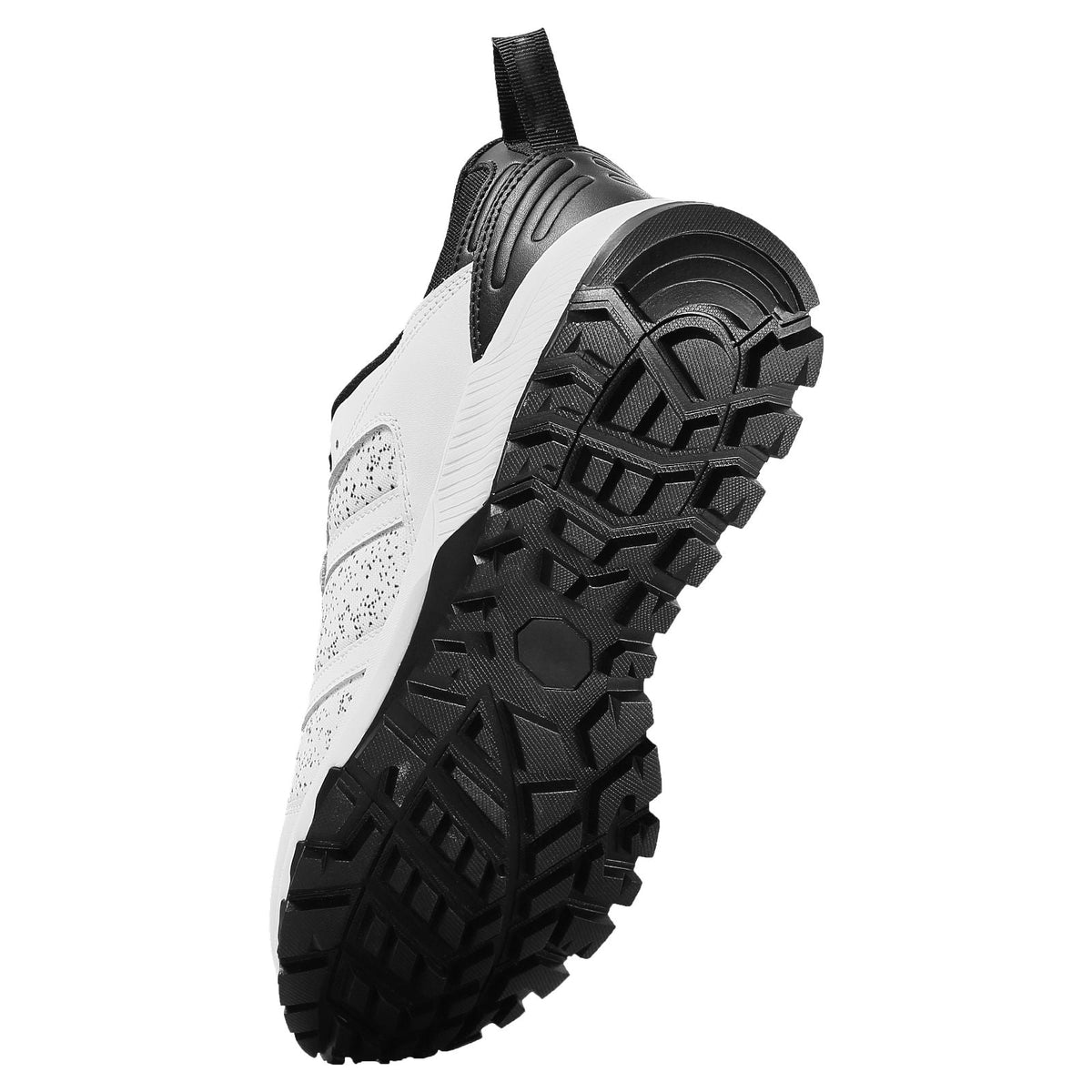 Cross Training Shoes, M Width Sneakers US Size 8, Wide Toe Box Shoes with Arch Support & Adjustable Lace-up, Training Shoes for Running, Gymnastics, Dog Walking, and Weightlifting (White)