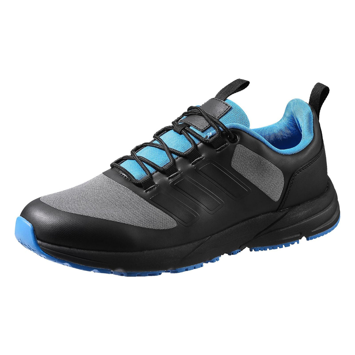 Cross Training Shoes, M Width Sneakers US Size 9, Wide Toe Box Shoes with Arch Support & Adjustable Lace-up, Training Shoes for Running, Gymnastics, Dog Walking, and Weightlifting (Black)