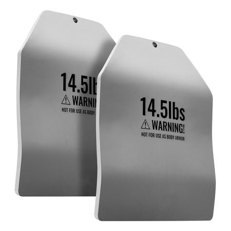 Curved Weight Vest Plates, 14.5 LB Pairs, Premium Steel Weighted plates, Contoured Ergonomic Fit – WODs, Additional Weight for Weight Vests, for Strength Training, Running, Heavy Workouts